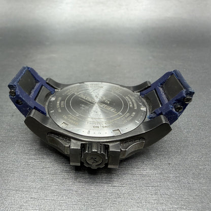 Invicta Excursion Chronograph Watch Women 40mm Blue Dial Daydate 18692 PARTS10