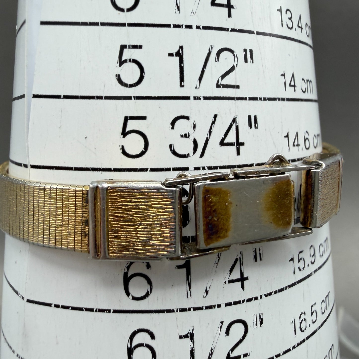 Seiko Watch Women 16mm Brown Dial Gold Tone Oval Vintage 5420-5159 New Battery10