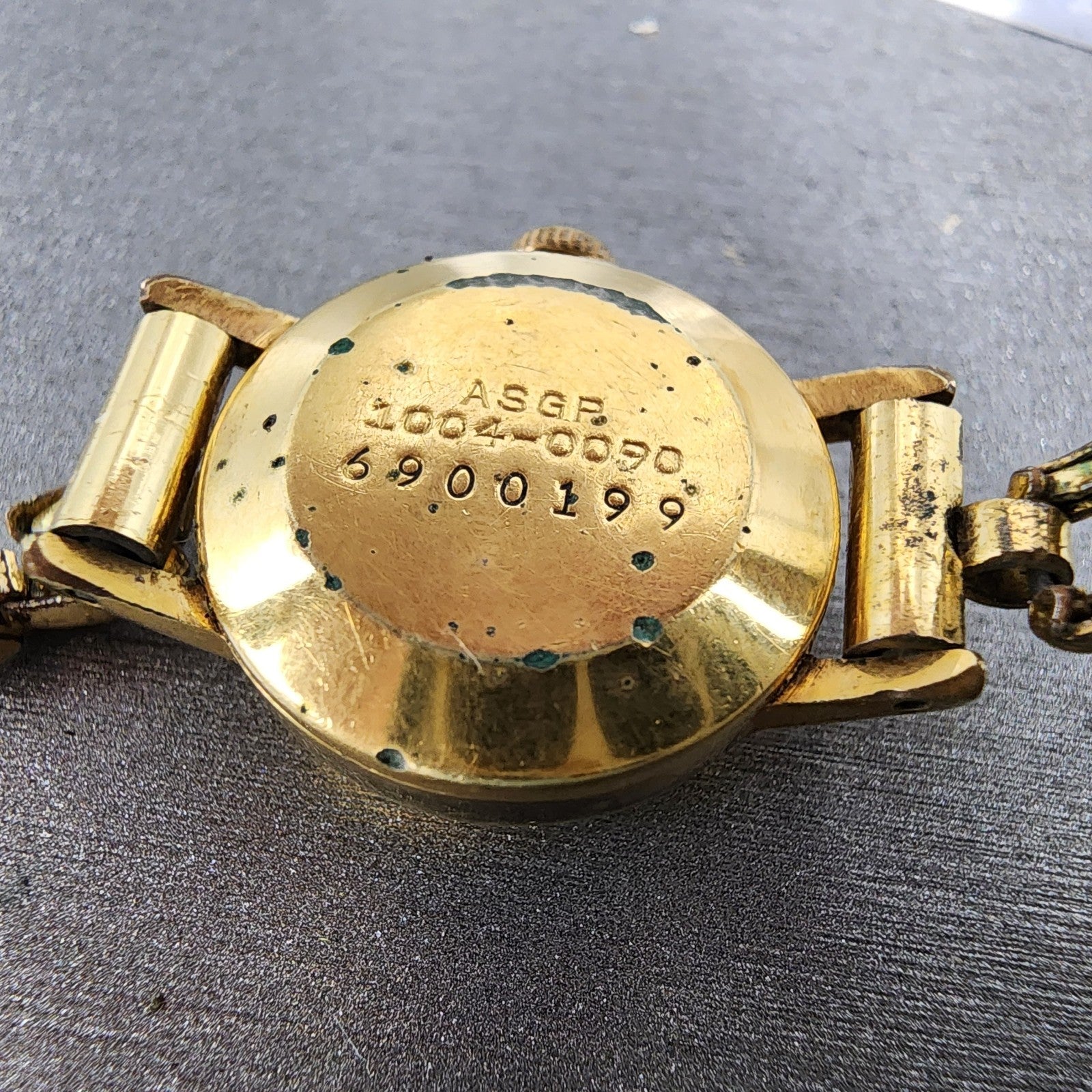 Seiko Angel Watch Women 20mm Cream Dial Gold Plated Manual Wind 10040090 Runs9