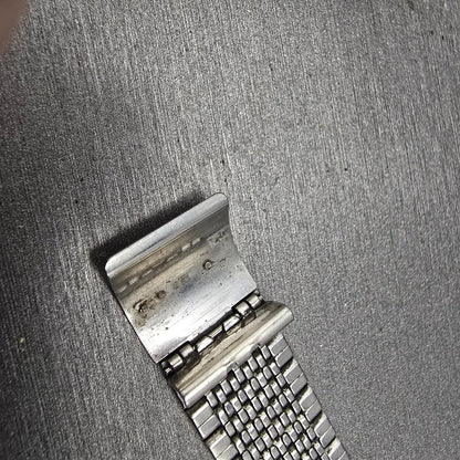 Seiko Bracelet 19mm Stainless Steel Silver Tone Vintage LA07A Japan READ!!!!!!!14