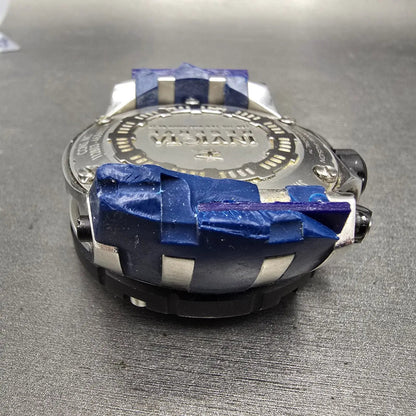 Invicta Reserve chronograph Dive Watch Men 51mm Blue Dial Steel 0906 New Battery10