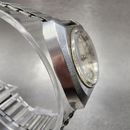 Citizen Watch Women 24mm Silver Dial Silver Tone Manual 552119 Runs3