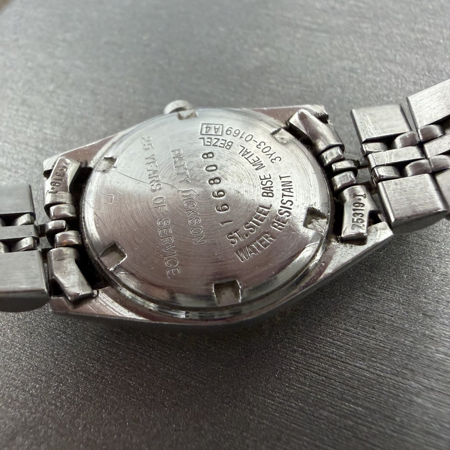 Seiko SQ Watch Women 24mm White Dial Two Tone Daydate 3y03-0169 New Battery IF209