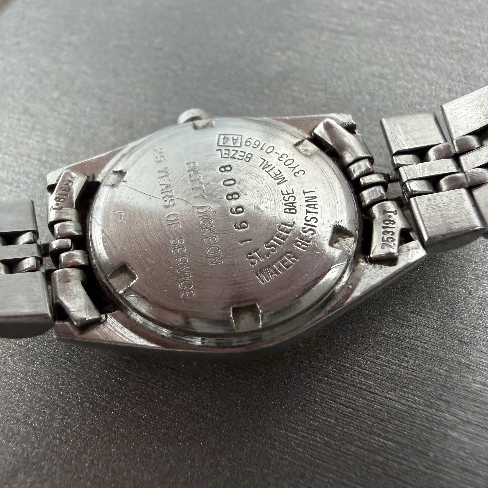 Seiko SQ Watch Women 24mm White Dial Two Tone Daydate 3y03-0169 New Battery IF209