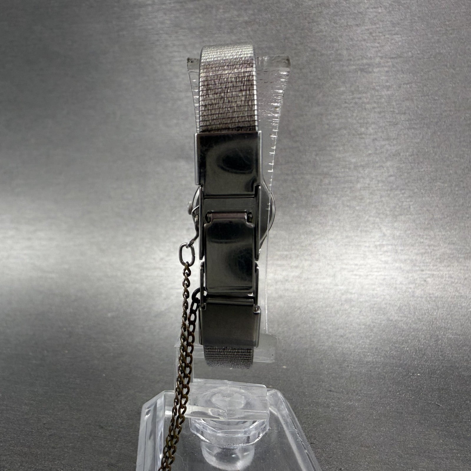 Seiko Watch Women 18mm Silver Dial Silver Tone Round 2C20-0020 New Battery6