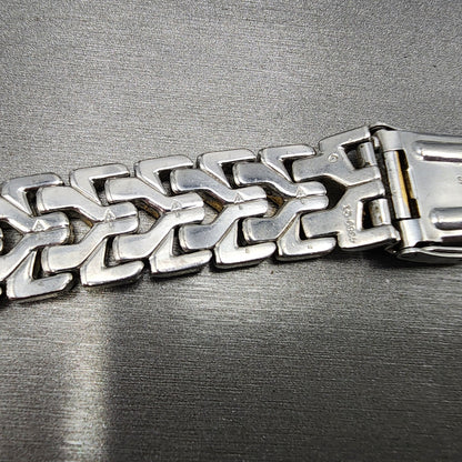Seiko 7T326G20 Watch Case 37mm Two Tone Bracelet Round Chronogrpah Steel10