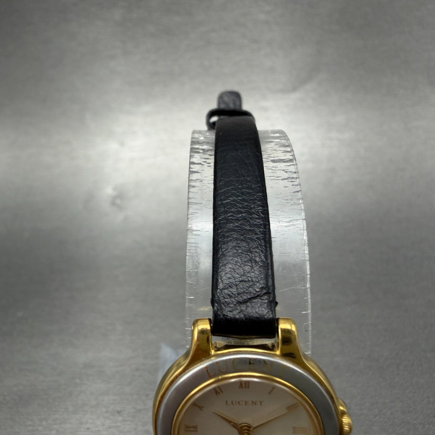 Seiko Lucent Watch Women 22mm Champagne Dial Two Tone Round 4N21-0340 New Batt4
