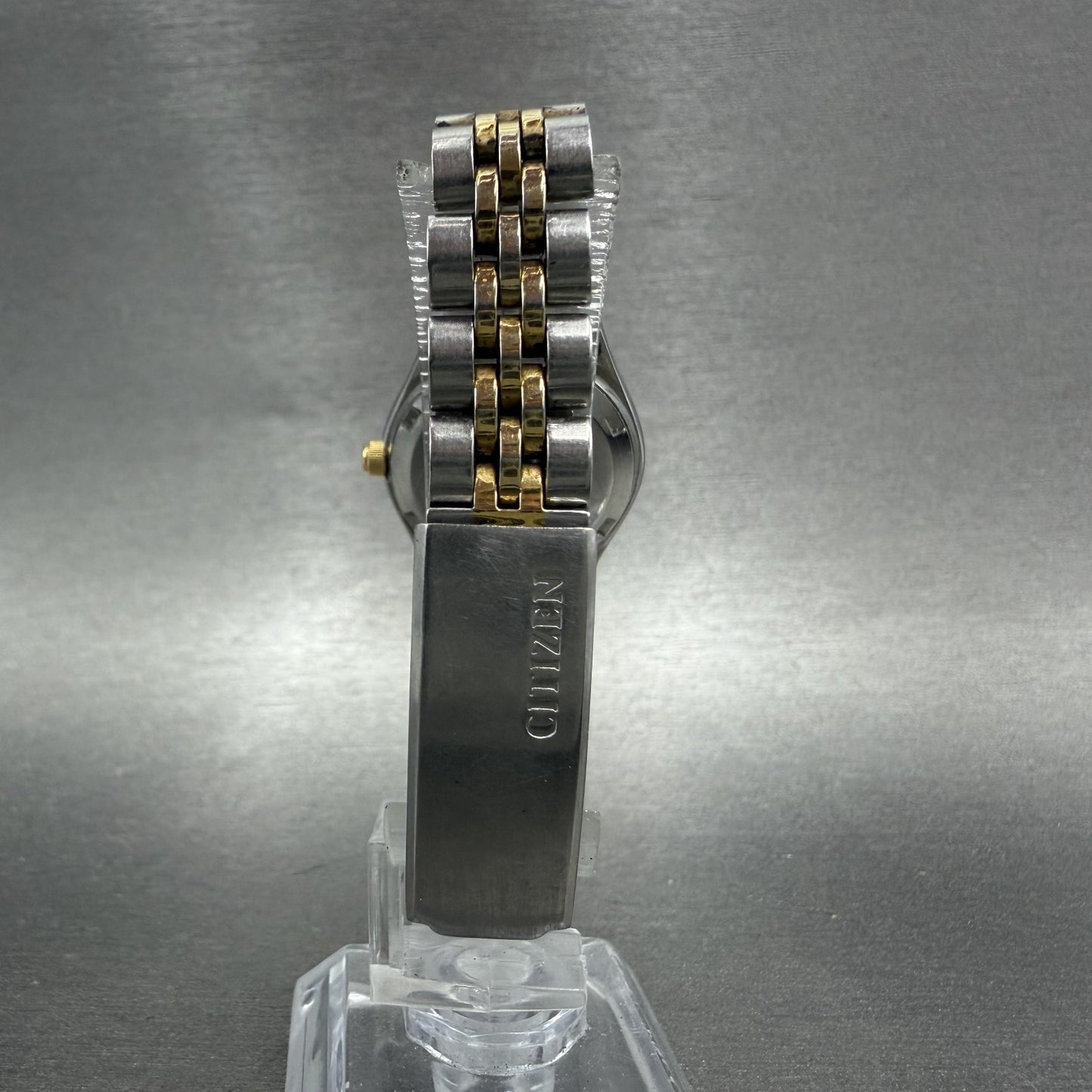 Citizen CQ Watch Women 25mm Champagne Dial Two Tone Daydate 6000-R00413 New Batt7