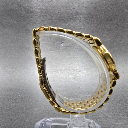 Gucci 3400L Case And Bracelet 23mm Gold Plated Round Vintage8