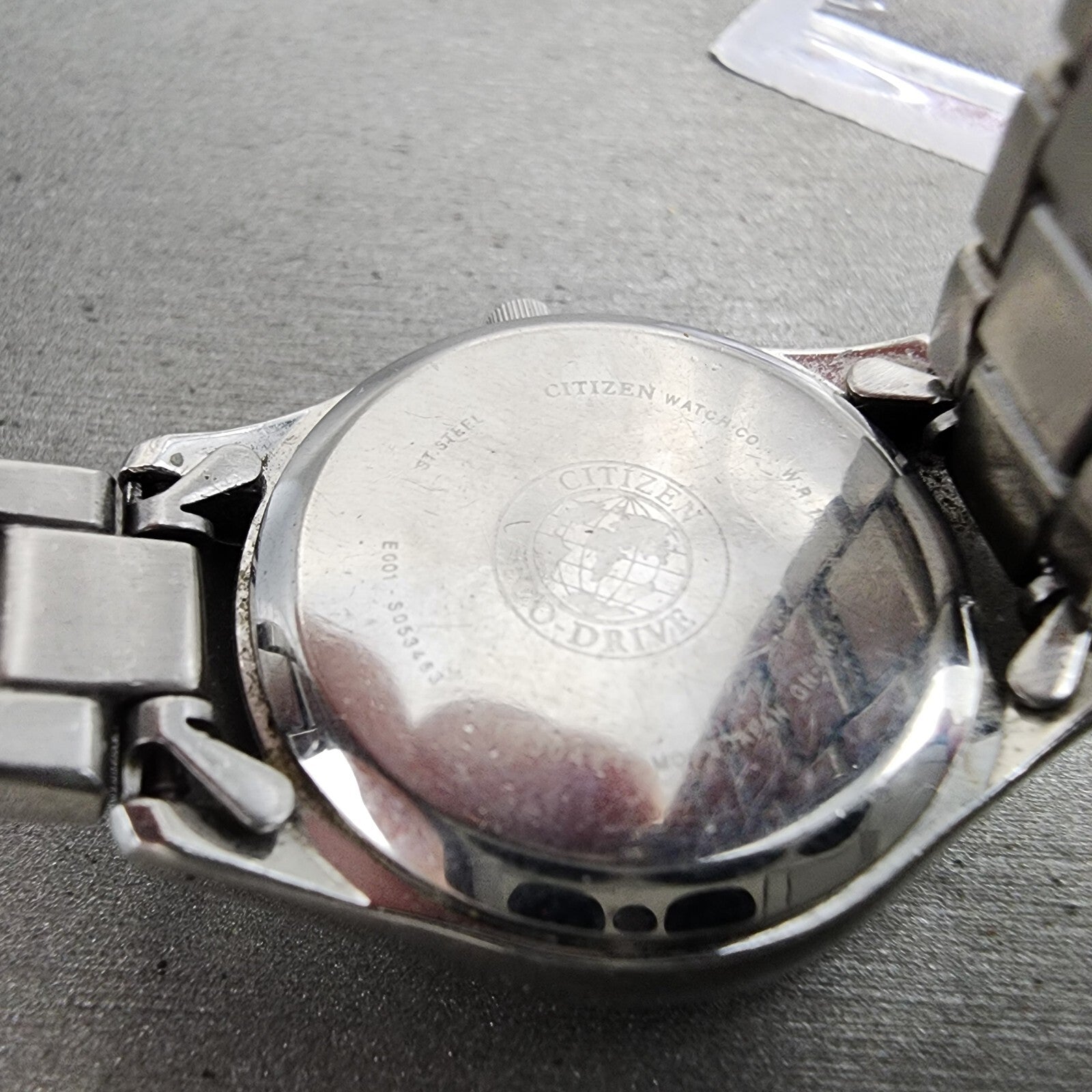 Citizen EcoDrive Watch Women 27mm Black Dial Stainless Steel Dadyate Runs9