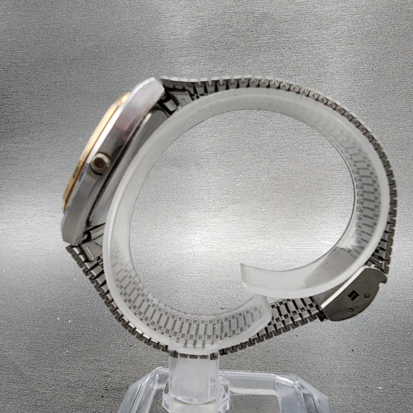Seiko Watch Men 32mm Champagne Dial Two Tone Daydate 59335040 PARTS7