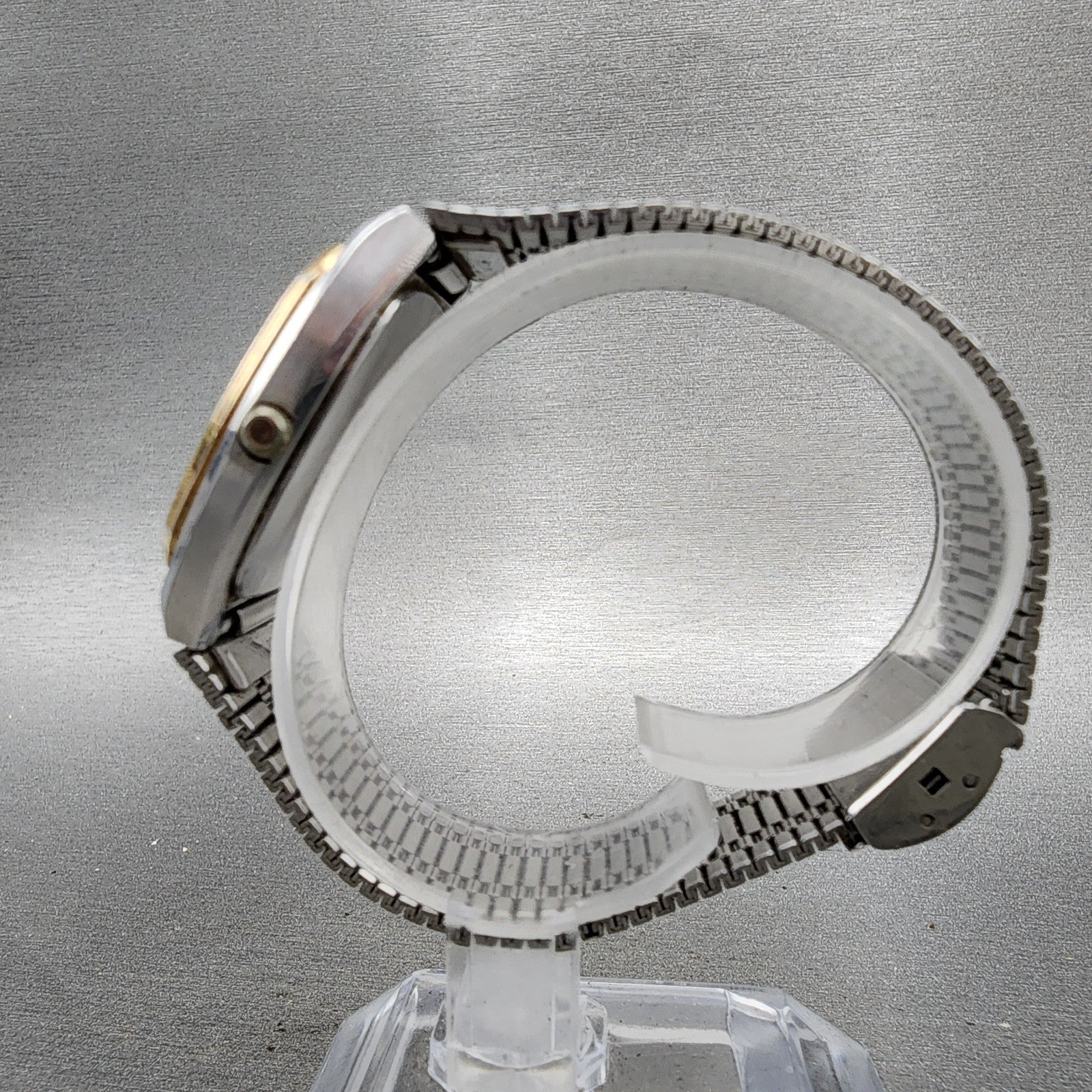 Seiko Watch Men 32mm Champagne Dial Two Tone Daydate 59335040 PARTS7