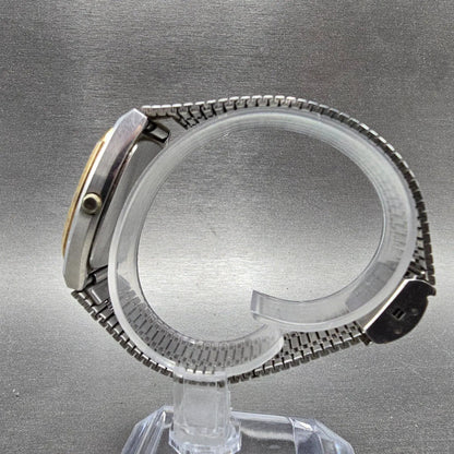 Seiko Watch Men 32mm Champagne Dial Two Tone Daydate 5933-5040 PARTS7