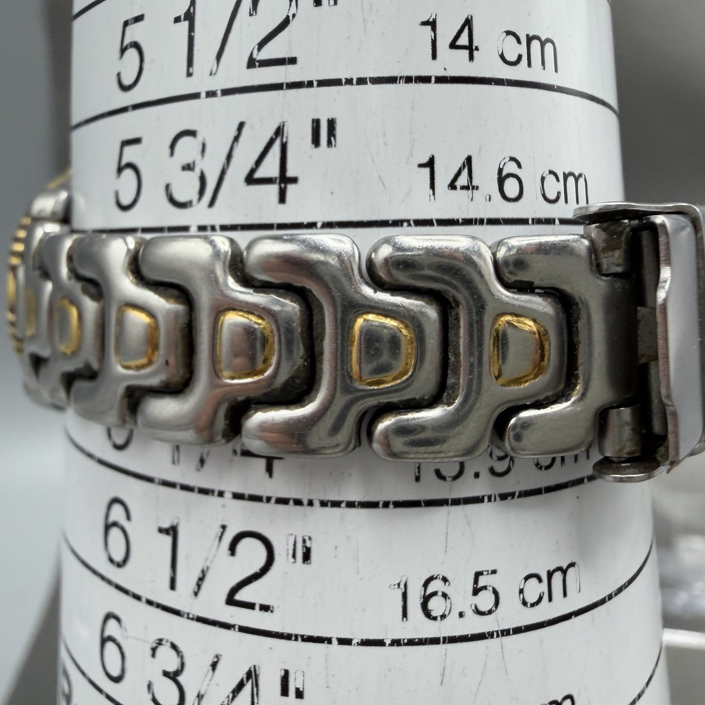Wittnauer Dive Watch Women 24mm White Dial Two Tone Round SS25970703 New Battery10