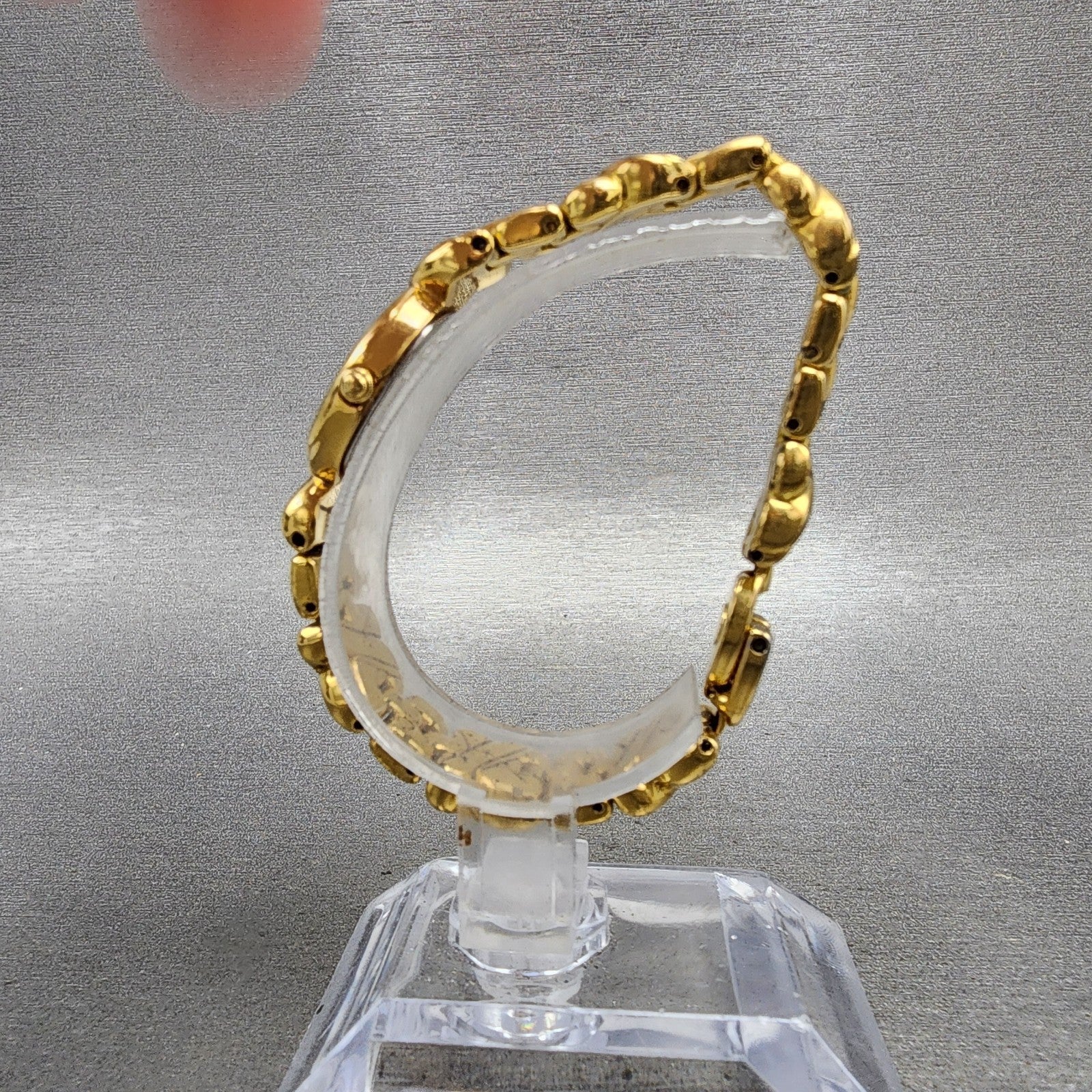 Seiko Watch Women 17mm MOP Dial Gold Tone Oval 1n006a89 New Battery VTG7
