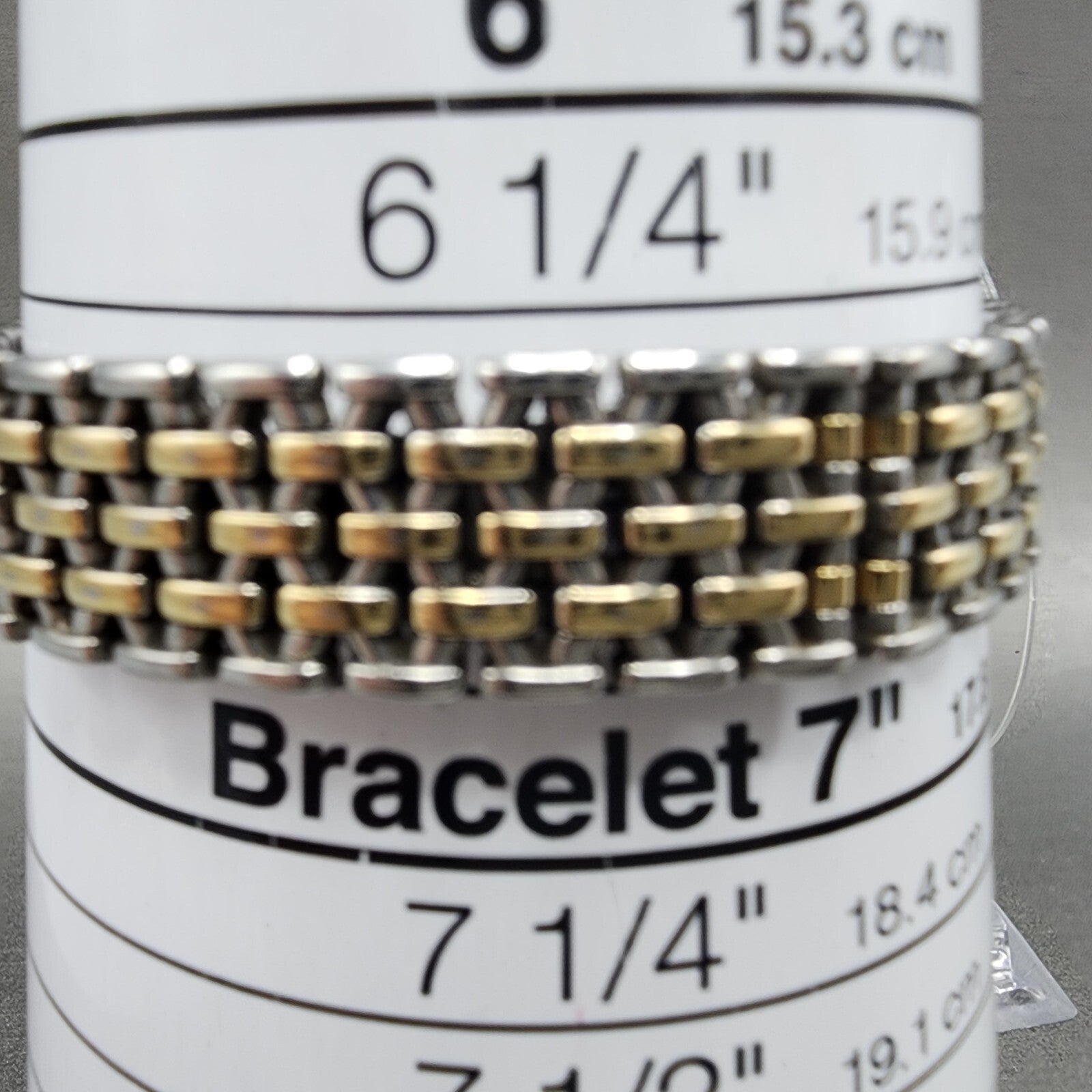 Seiko Exceline Watch Women 24mm Silver Dial Two Tone Round 73200410 New Battery10