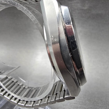 Seiko Digital Watch Men 36mm Steel Month Date Vintage 0532-5009 PARTS VTG4