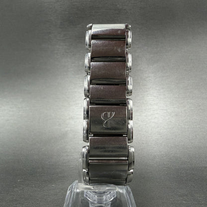 Bertolucci Fascino Tank Watch Women 23mm MOP Dial Stel Diamond Bezel New Battery7