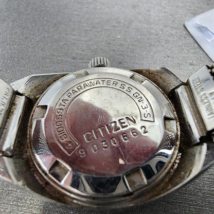 Citizen Cosmo Star Watch Women 24mm Silver Dial Silver Tone Date Manual Runs10