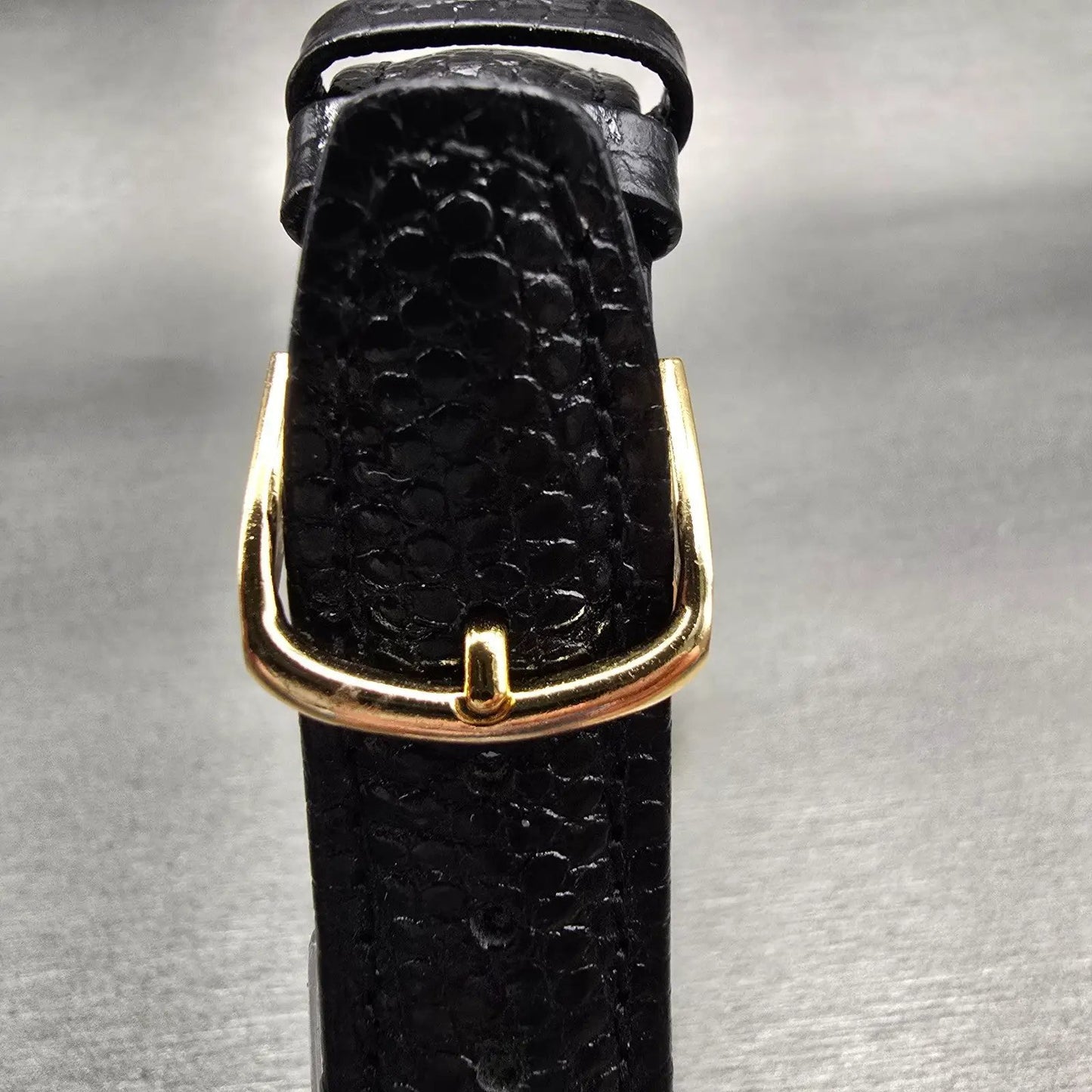 Seiko Watch Men 35mm Gold Dial Gold Tone Round 7N43-8A99 New Battery Vintage7