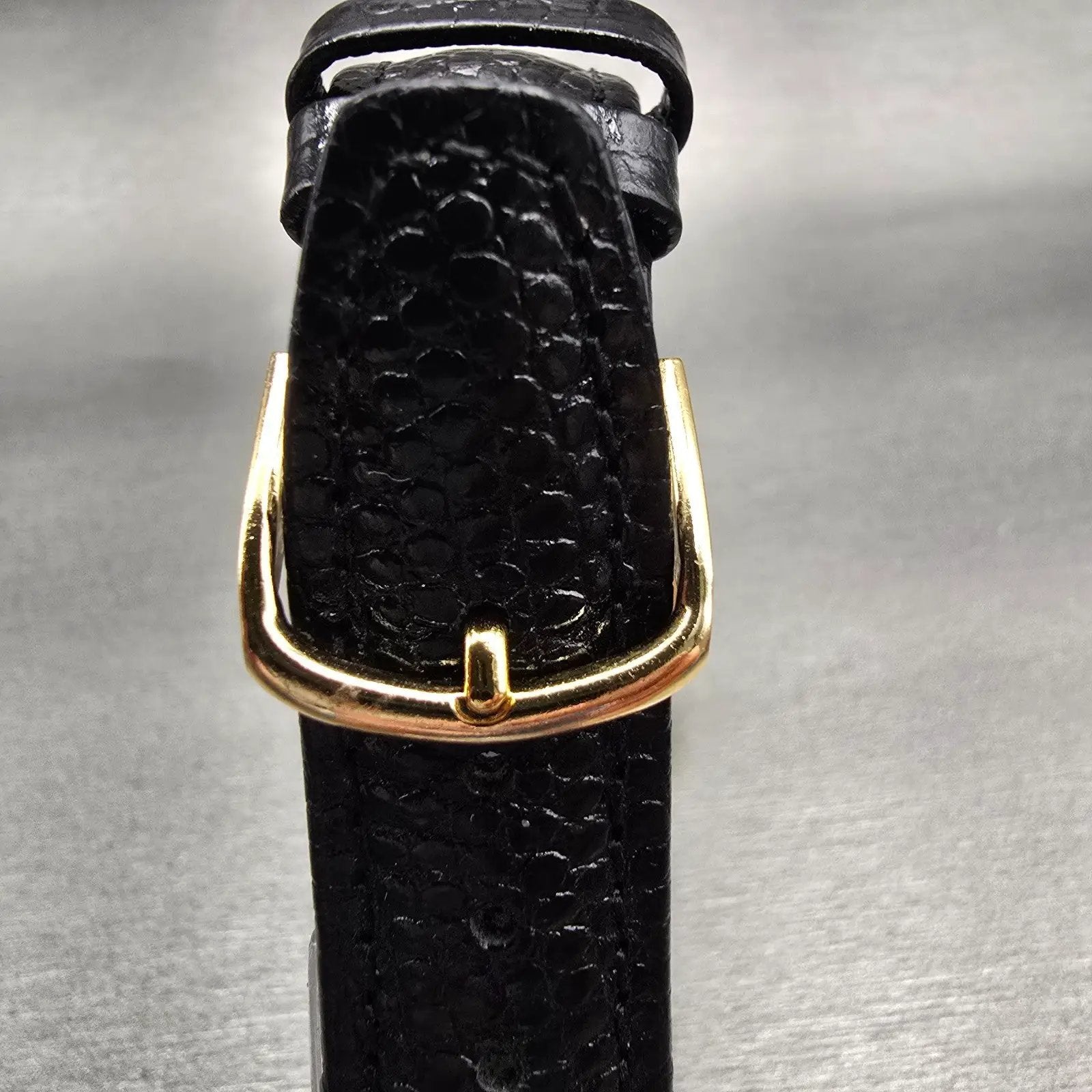 Seiko Watch Men 35mm Gold Dial Gold Tone Round 7N43-8A99 New Battery Vintage7