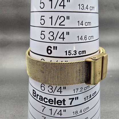 Skagen Freja Watch Women 26mm Silver Dial Gold Tone Round 358SGGD New Battery9