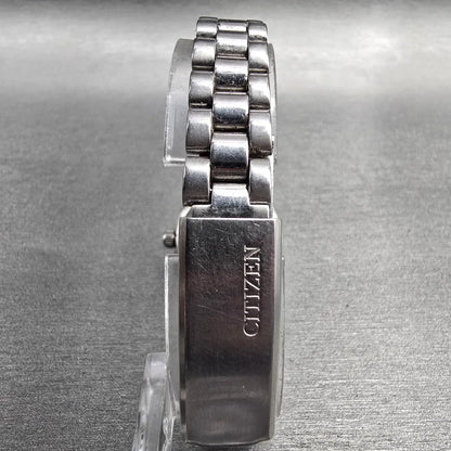 Citizen Railroad Approved Watch Women 25mm White Dial 6000-S14315 New Battery7