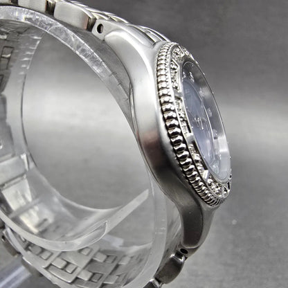 Citizen ECo-Drive Watch Women 26mm MOP Dial Silver Tone Round E031-S034744 Runs3