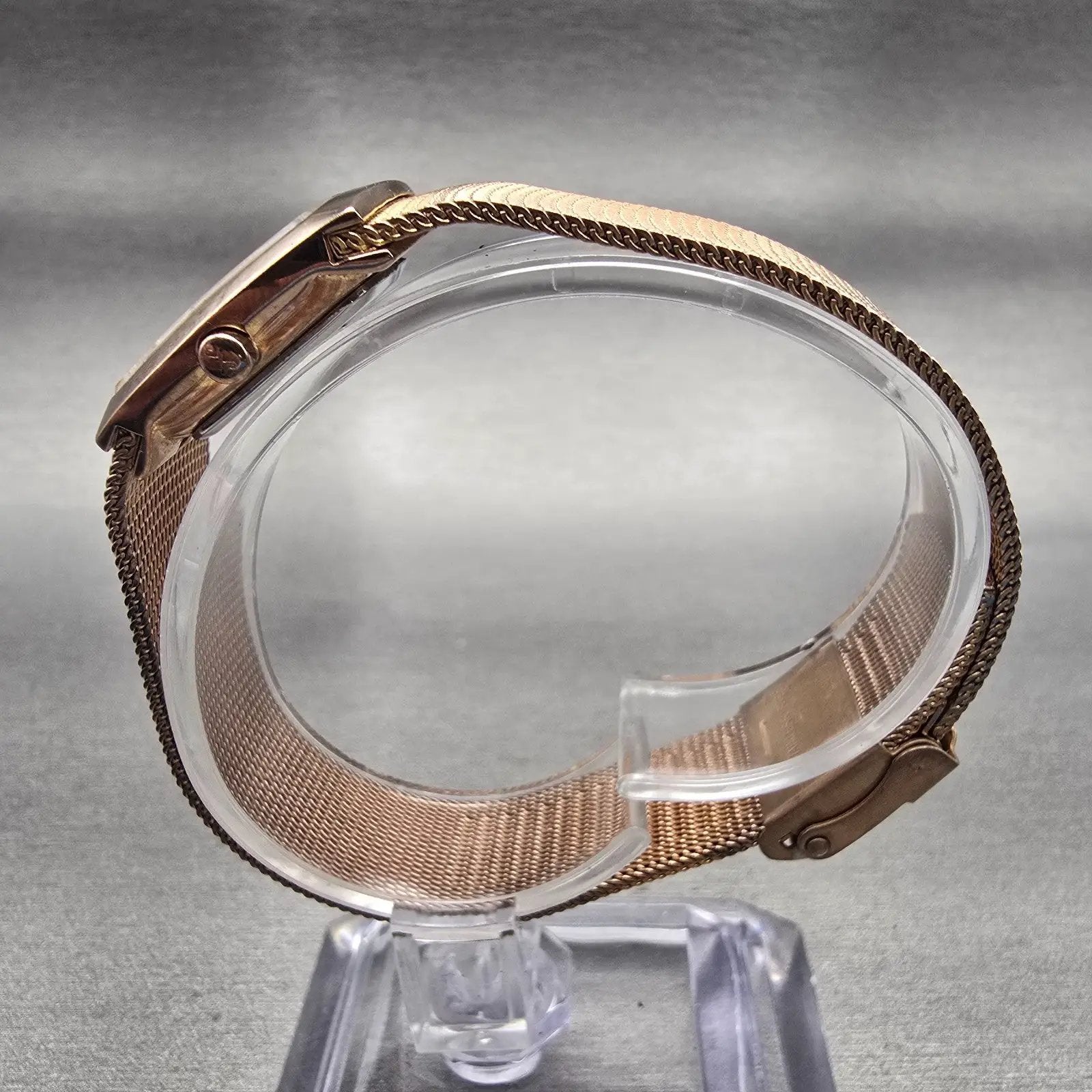Skagen Denmark Watch Women 21mm MOP Dial Rose Gold Rectangle 380XSRR New Battery6