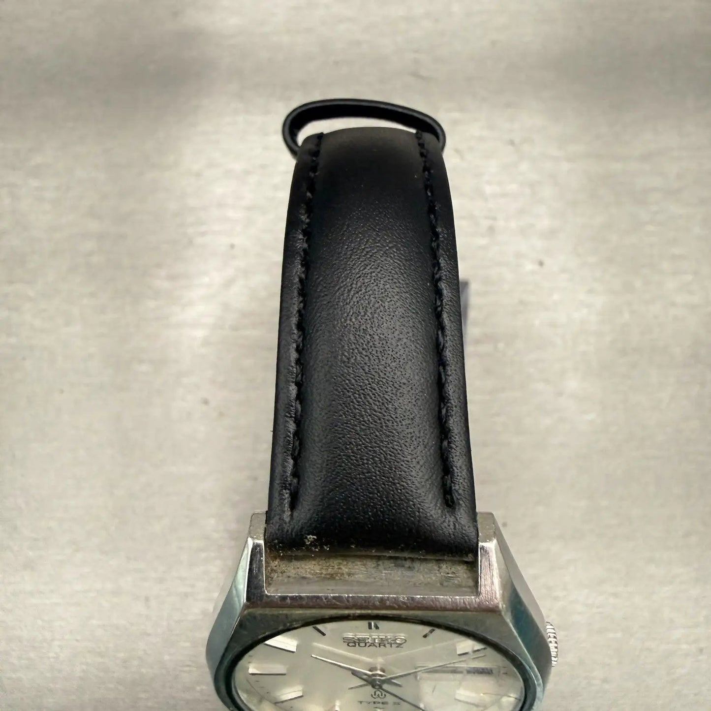 Seiko Watch Men 34mm Silver Dial Silver Tone Daydate Round 7123-7080 New Battery4