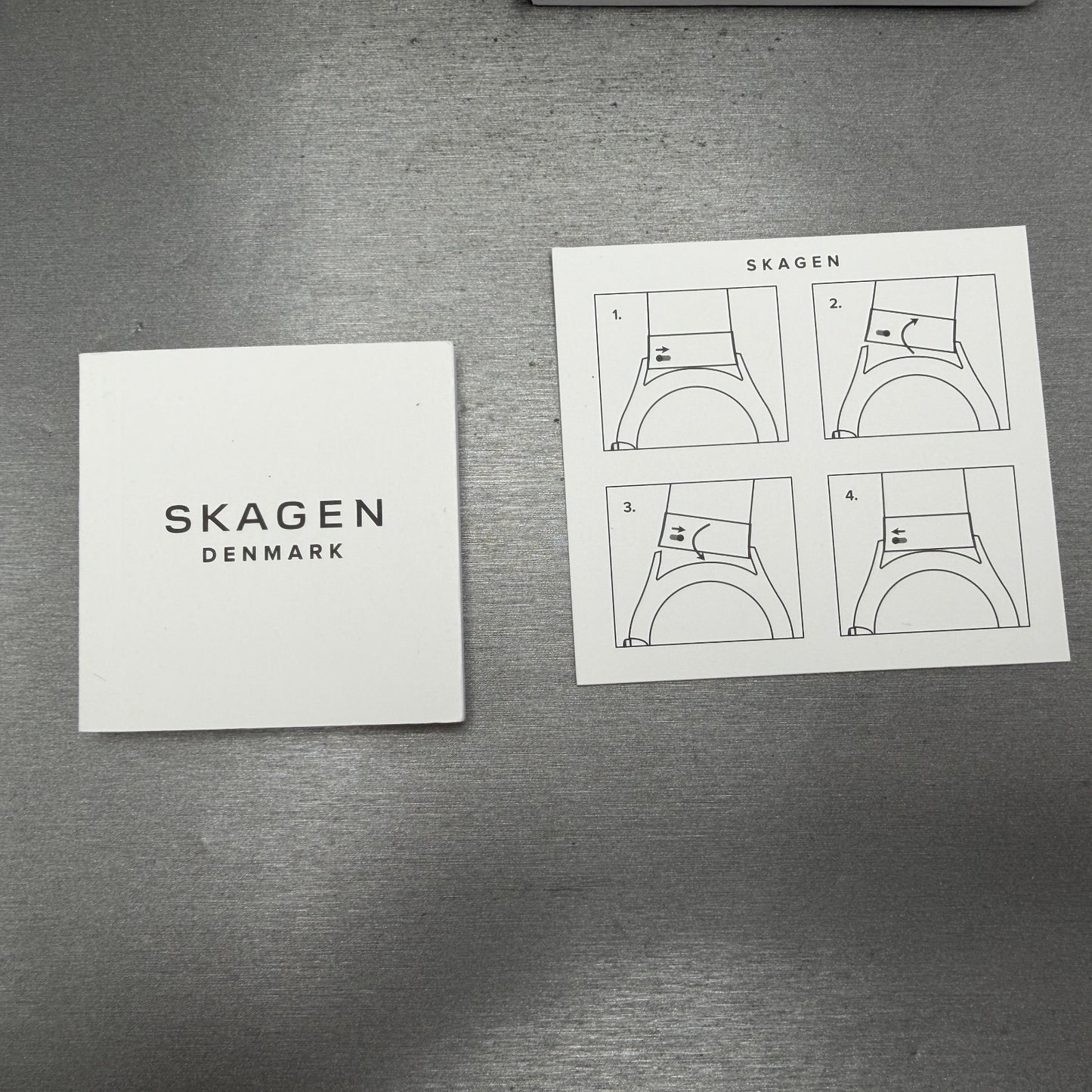 Skagen Aaren Watch Men 40mm Blue Dial Steel Round SKW1149 New Battery14