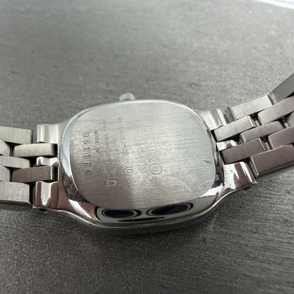 Seiko Exceline Watch Women 21mm White Dial Two Tone 4J41-0AA0 New Battery9