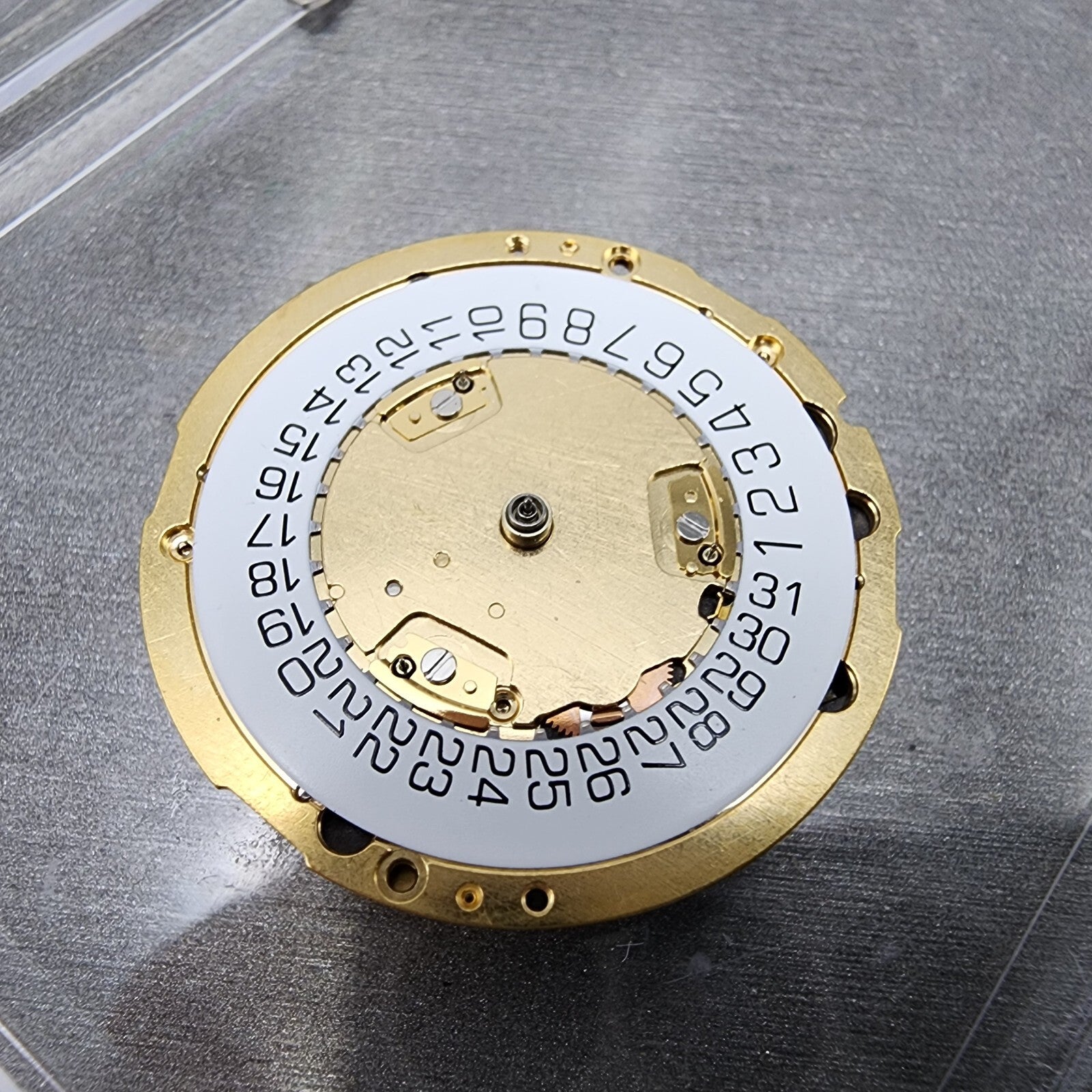 ETA 251.233 Chronograph watch movement White Date wheel Swiss Made PARTS5