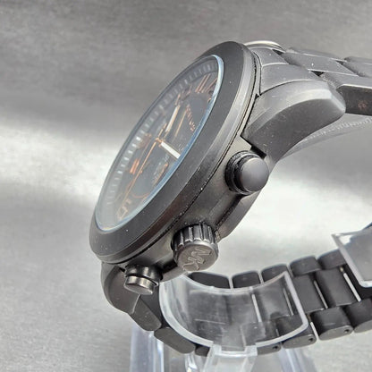Michael Kors Mercer Watch Men 45mm Gray Dial Gray Chrono Date MK8330 New Battery4