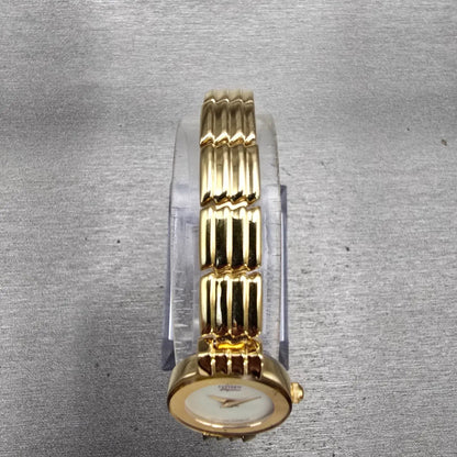 Citizen Elegance Watch Women 17mm MOP Dial Gold Tone Round 2200-242271 New Batt4