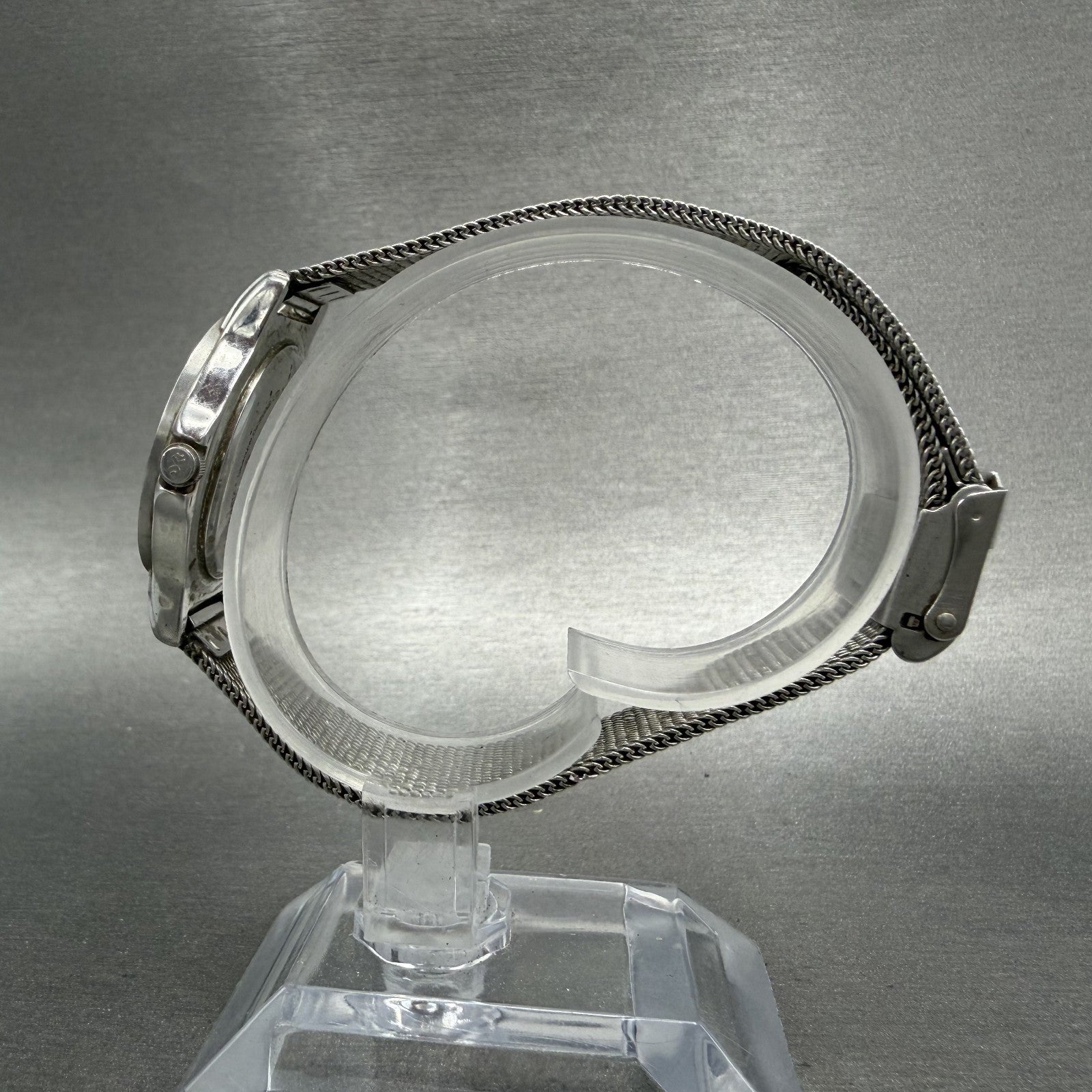 Skagen Watch Women 28mm Blue Dial Silver Tone Date Round 106SSSN New Battery6