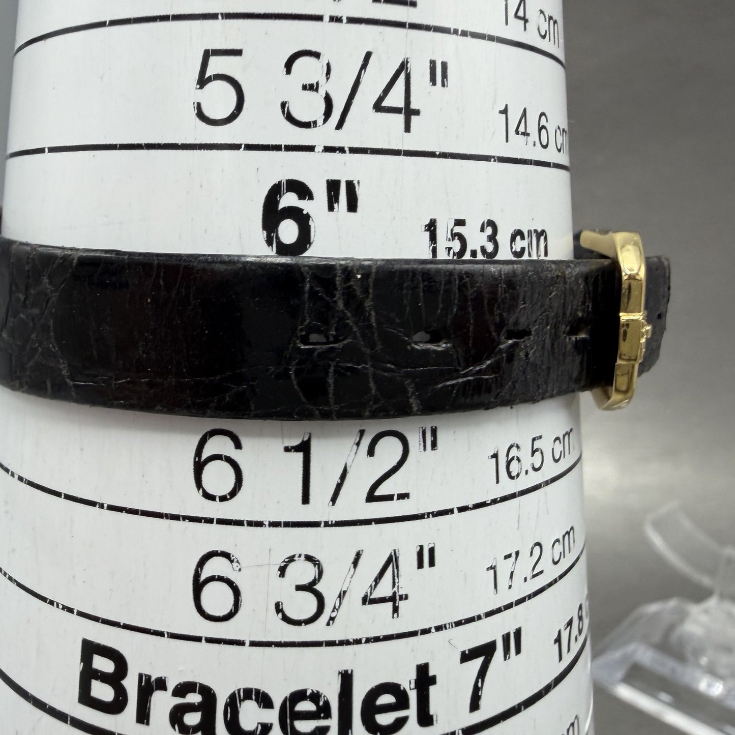 Raymond Weil Othello Watch Women 24mm Black Dial Gold Tone Round 1272 New Batt10