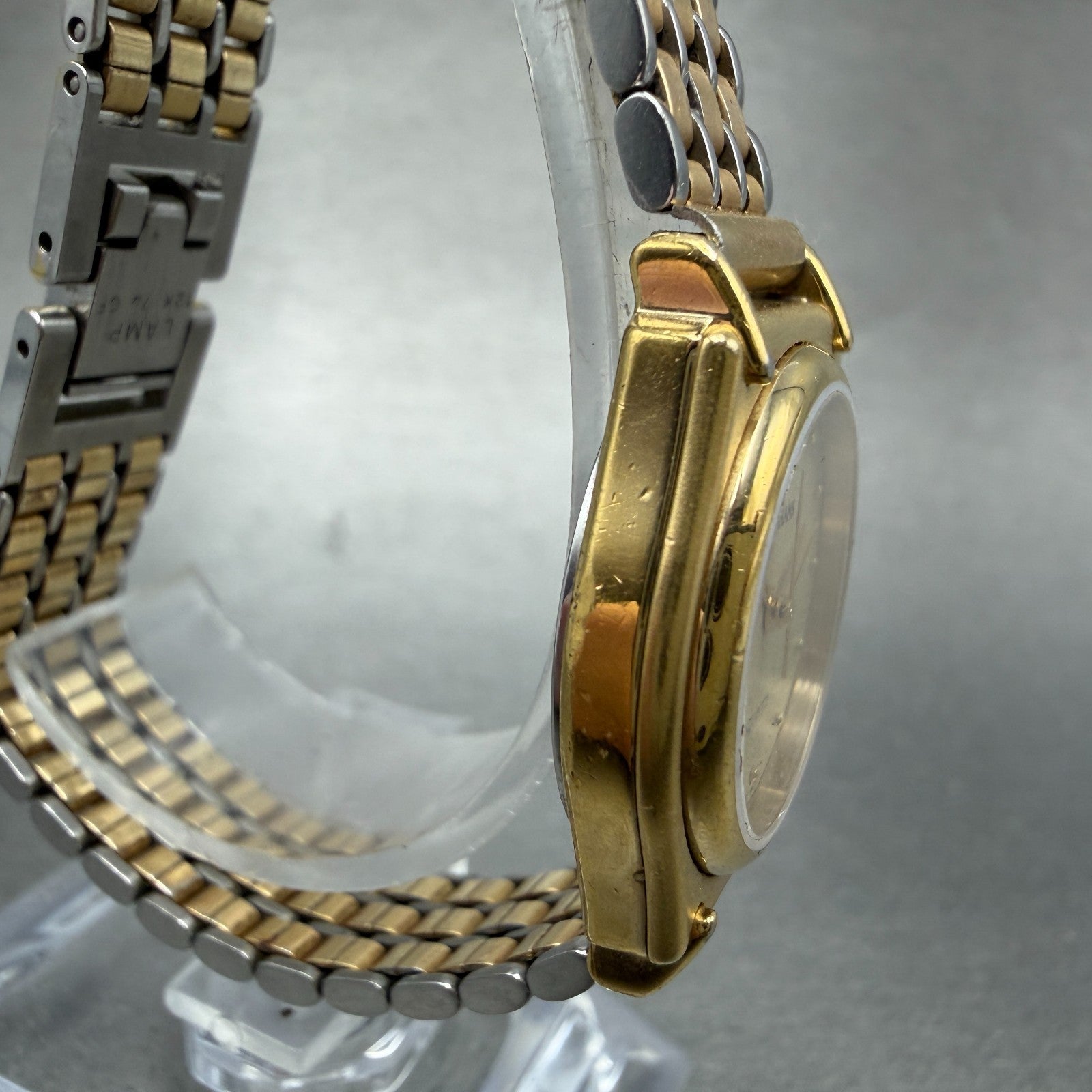 Junghans Watch Women 24mm Champagne Dial Gold Tone EWJ-1003L New Battery3