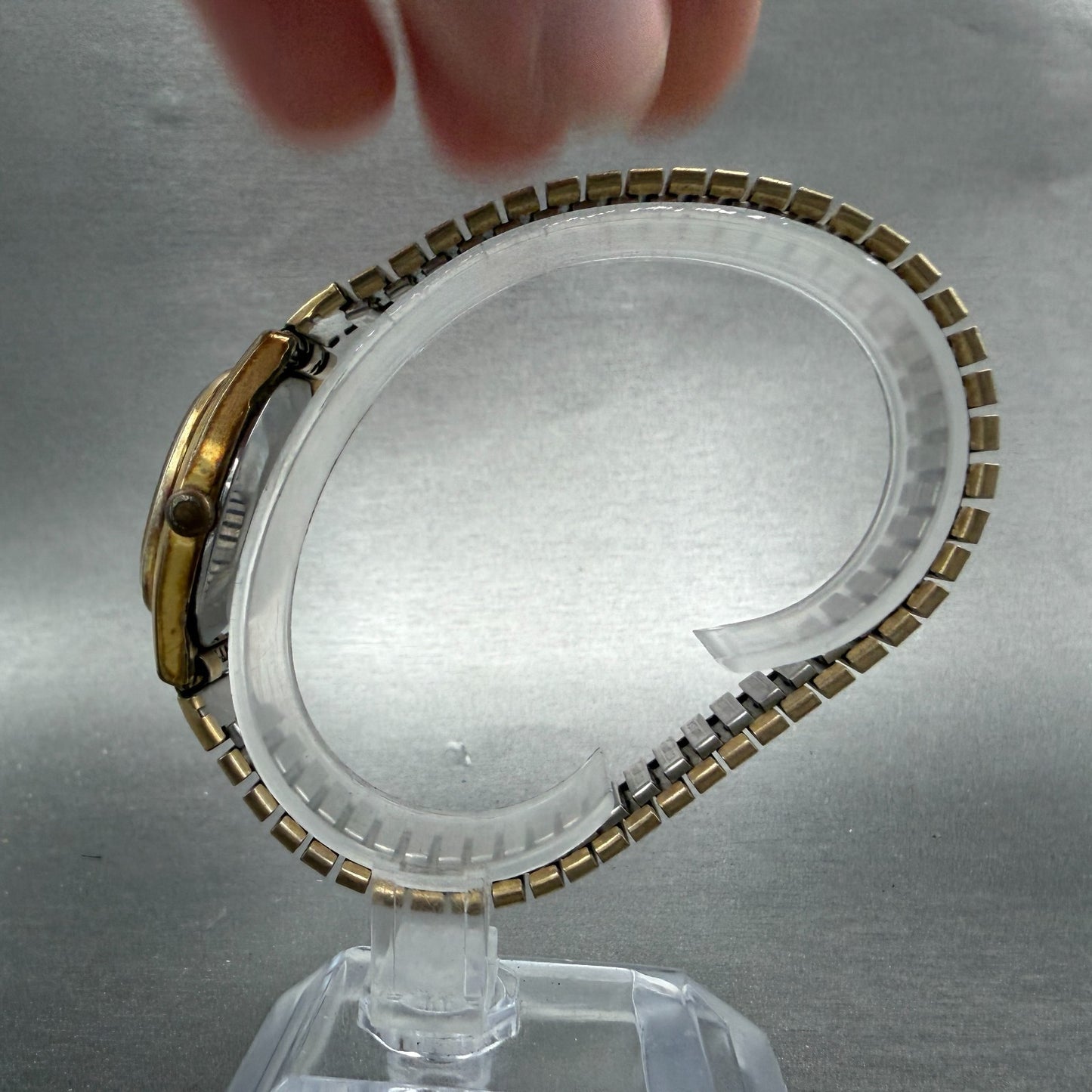 Seiko Delica Automatic Watch Women 24mm Champagne Dial Gold Tone 2411-7000  PART7