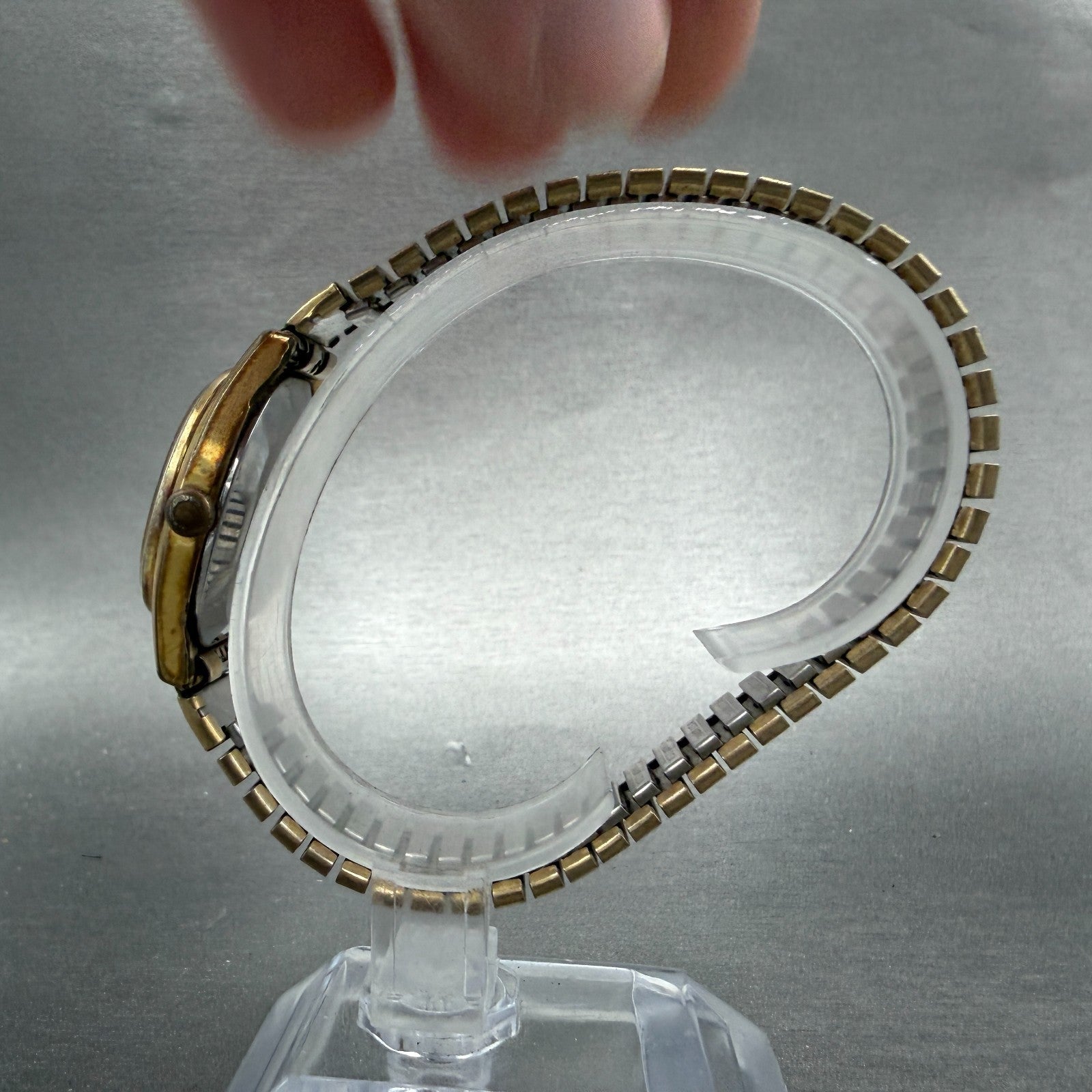 Seiko Delica Automatic Watch Women 24mm Champagne Dial Gold Tone 2411-7000  PART7