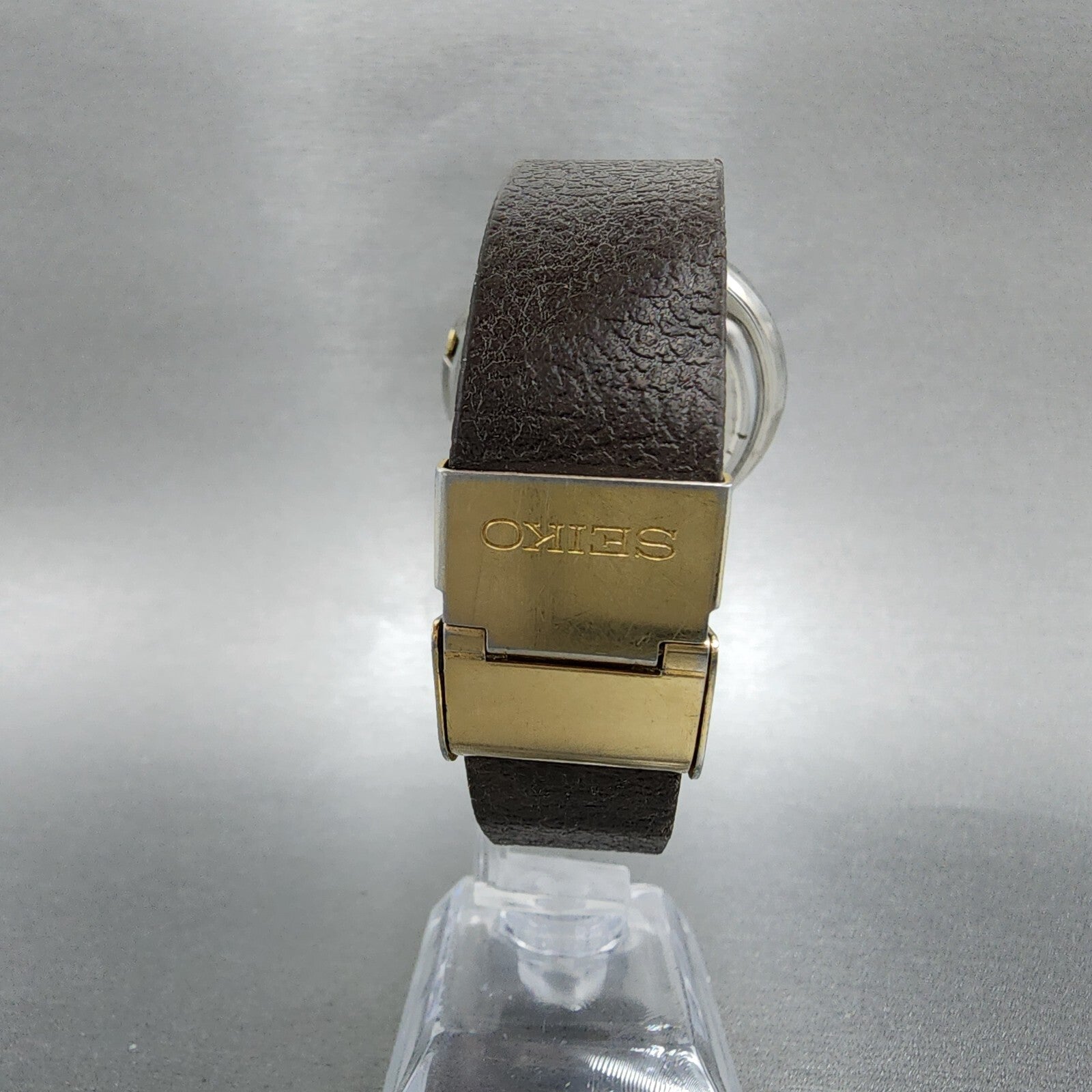 Seiko Receptor Watch Men 43m Digital Two Tone Ma514a10 New Battery7