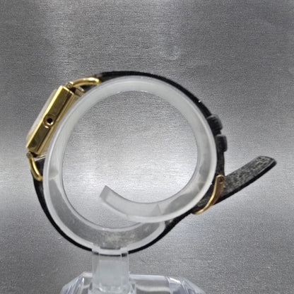 Hamilton Tank Watch Women 18mm Black Dial Gold Registered Edition 0806 PARTS7