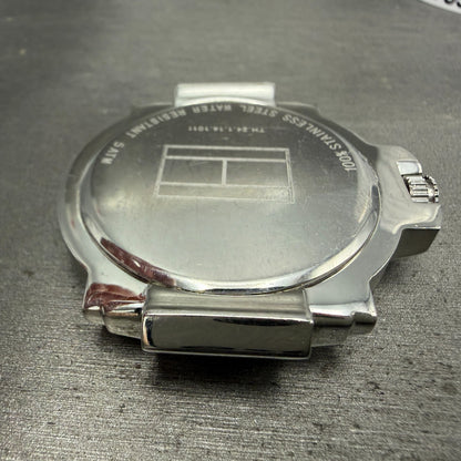Tommy Hilfiger Watch Men 43mm Silver Dial Steel Date Round New Battery9