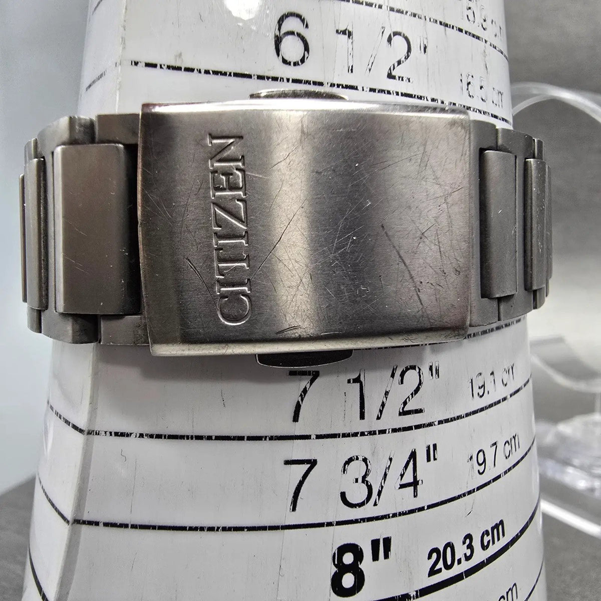 Citizen Attesa Watch Men 41mm White Dial Titanium Date Round H128-R006860 Works11