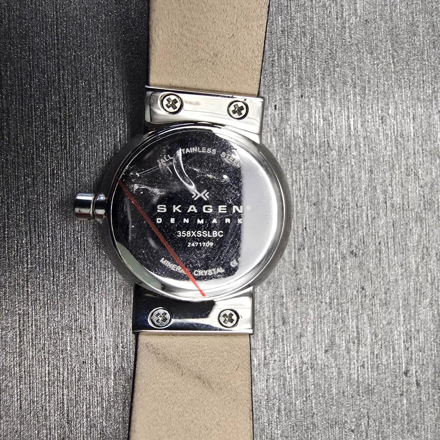 Skagen Freja Watch Women 22mm Silver Dial Silver Tone 358XSSLBC New Battery10