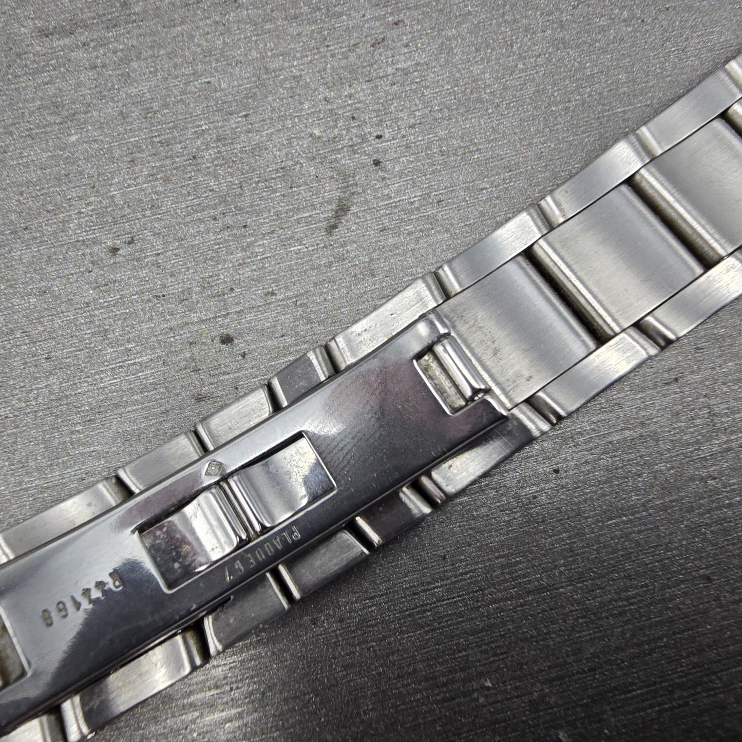Movado Museum Bracelet 18mm Two Tone Stainless Steel Butterfly Clasp 85-G1-88510