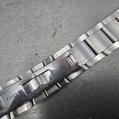 Movado Museum Bracelet 18mm Two Tone Stainless Steel Butterfly Clasp 85-G1-88510