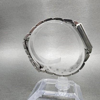 Seiko Lukia Tank Watch Women 21mm Silver Dial Two Tone 1n010jp0 New Battery8