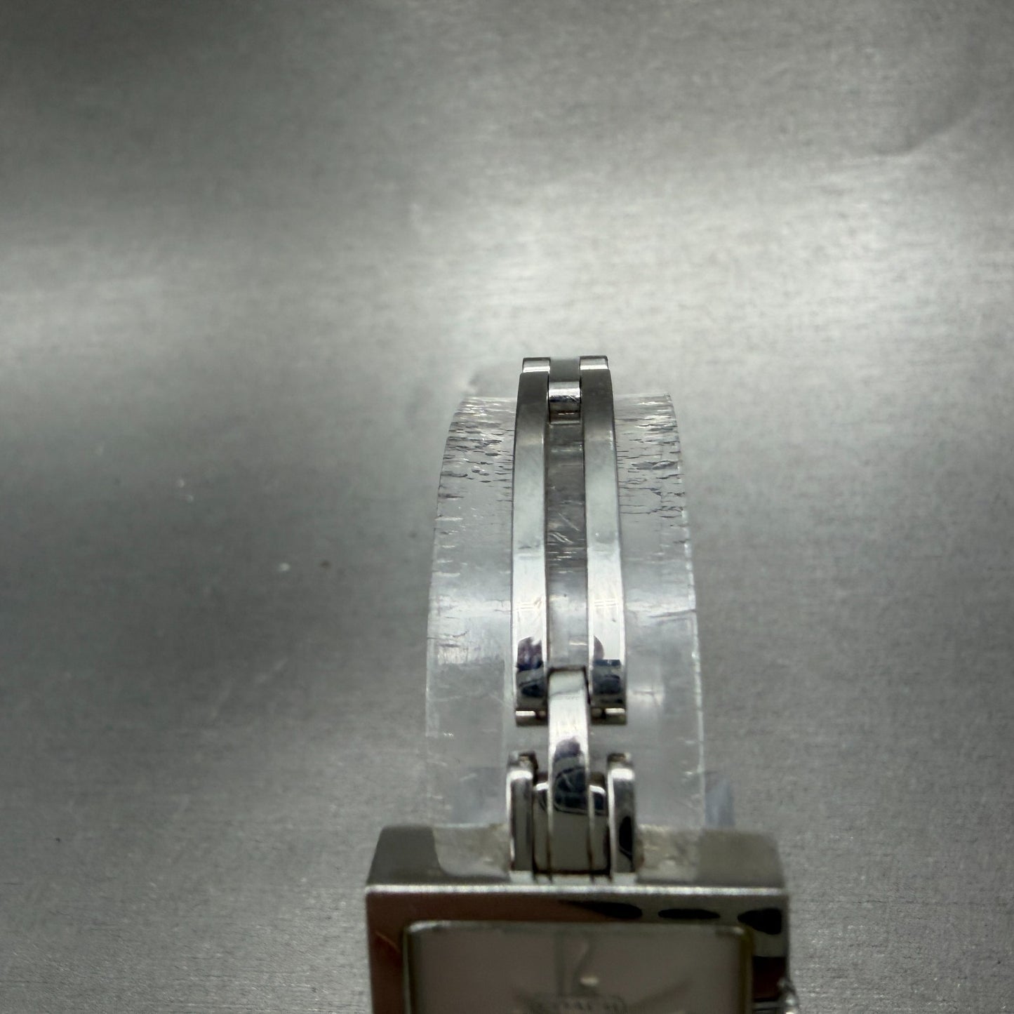 Coach Watch Women 20mm Silver Dial Steel Square Bracelet New Battery4