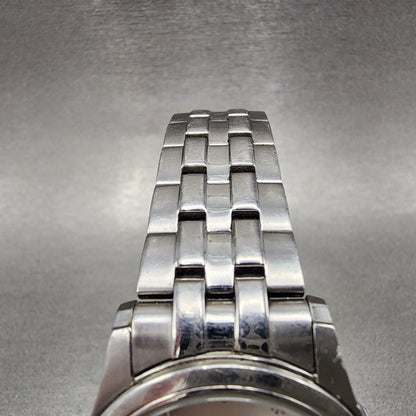 Bulova Diamond Watch Women 34mm MOP Heart Dial Silver Tone 96P182 New Battery4